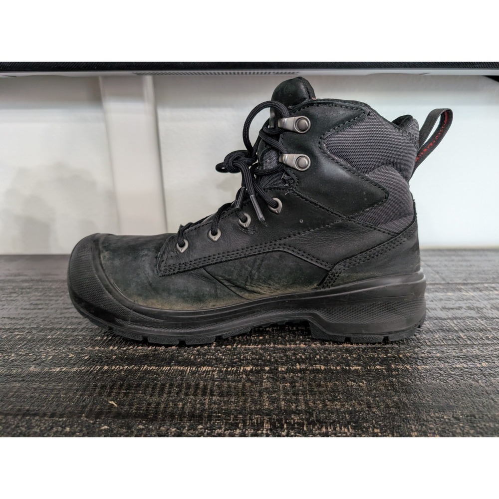 Red Wing Versapro Safety Toe Black Leather Work Boots 3029 Men's Size 7 D - Picture 7 of 11